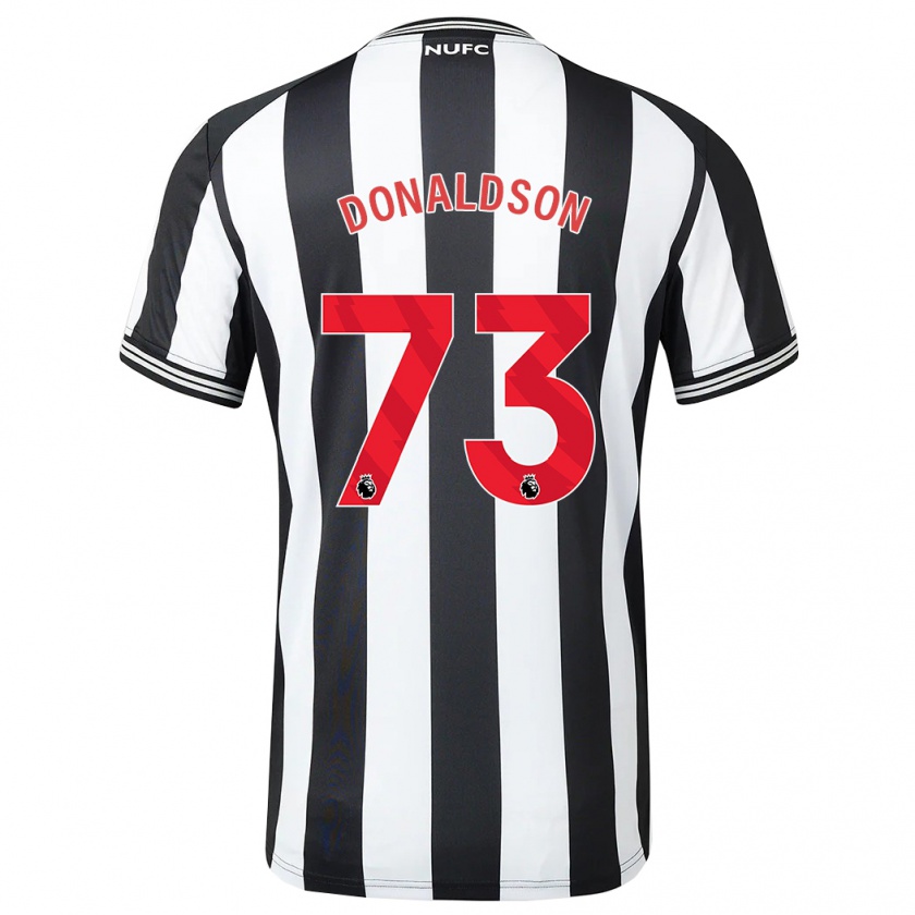 Kandiny Kinder Josh Donaldson #73 Schwarz-Weiss Heimtrikot Trikot 2023/24 T-Shirt