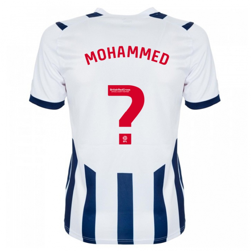 Kandiny Kinder Jamal Mohammed #0 Weiß Heimtrikot Trikot 2023/24 T-Shirt