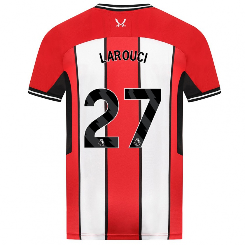 Kandiny Kinder Yasser Larouci #27 Rot Heimtrikot Trikot 2023/24 T-Shirt