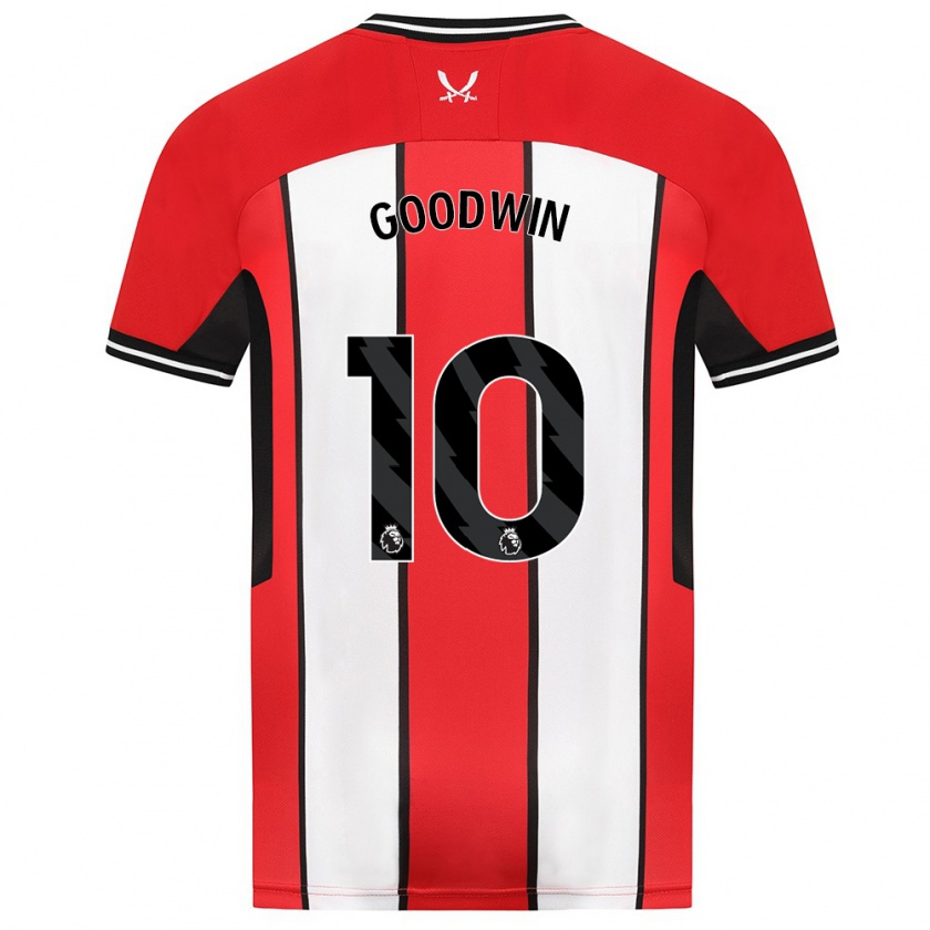 Kandiny Kinder Isobel Goodwin #10 Rot Heimtrikot Trikot 2023/24 T-Shirt