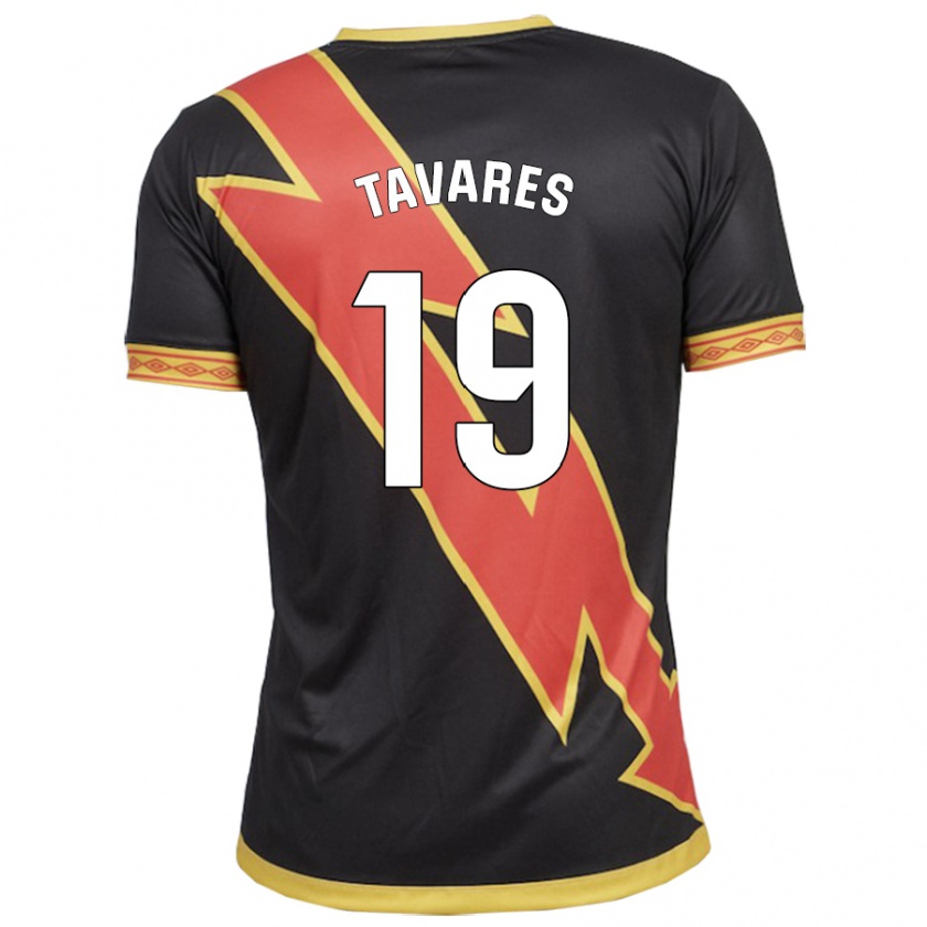 Kandiny Kinder Bruna Nataly Tavares Neves #19 Schwarz Auswärtstrikot Trikot 2023/24 T-Shirt