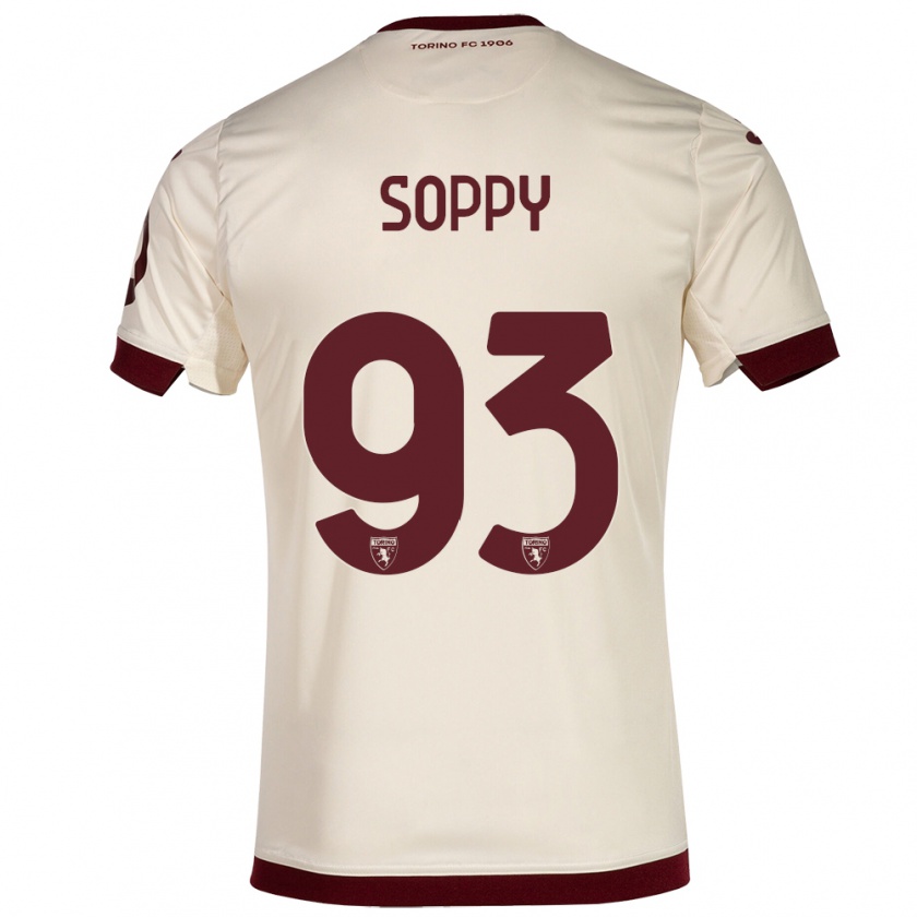 Kandiny Kinder Brandon Soppy #93 Sekt Auswärtstrikot Trikot 2023/24 T-Shirt