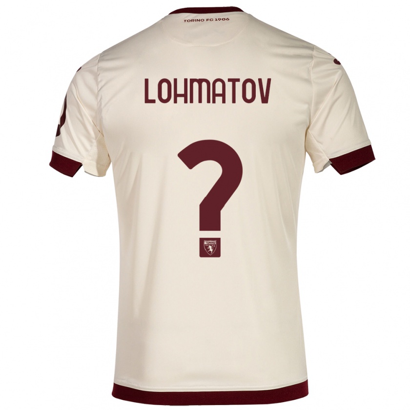 Kandiny Kinder Aleksandr Lohmatov #0 Sekt Auswärtstrikot Trikot 2023/24 T-Shirt