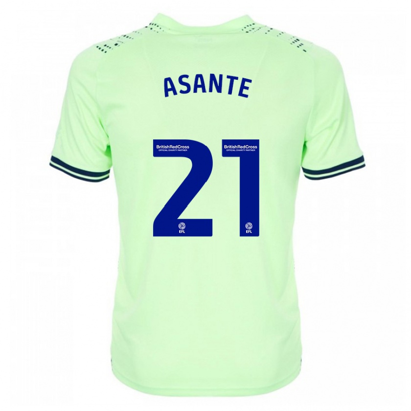 Kandiny Kinder Brandon Thomas-Asante #21 Marine Auswärtstrikot Trikot 2023/24 T-Shirt