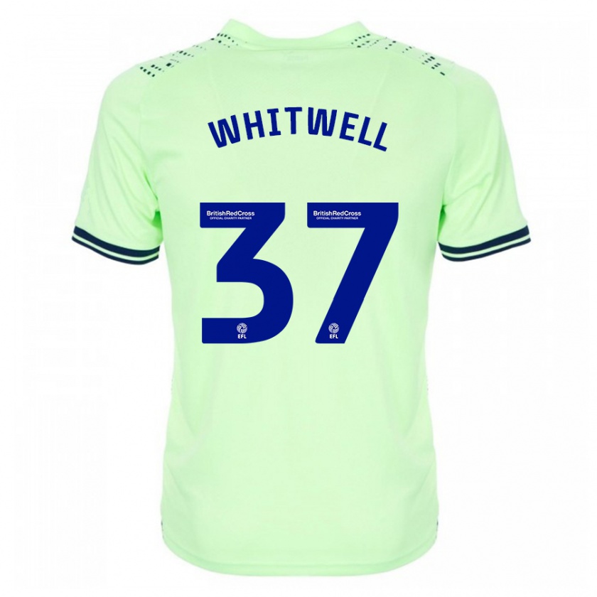 Kandiny Kinder Harry Whitwell #37 Marine Auswärtstrikot Trikot 2023/24 T-Shirt