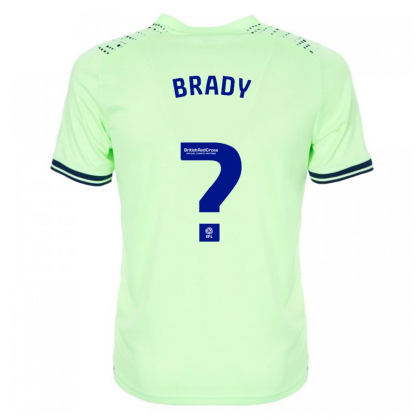 Kandiny Kinder Louis Brady #0 Marine Auswärtstrikot Trikot 2023/24 T-Shirt