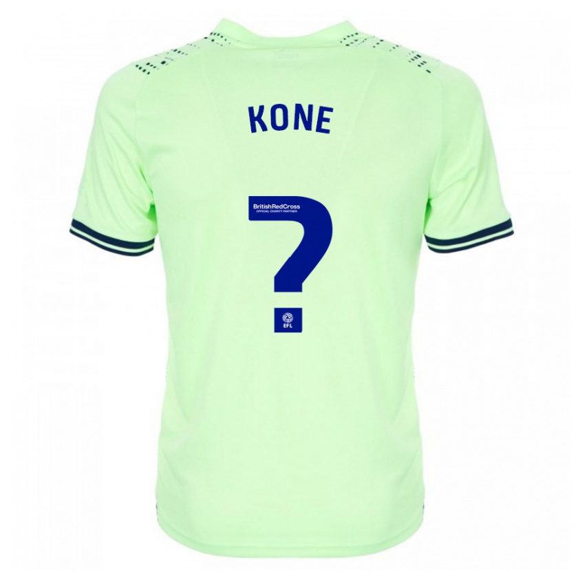 Kandiny Kinder Cheick Kone #0 Marine Auswärtstrikot Trikot 2023/24 T-Shirt