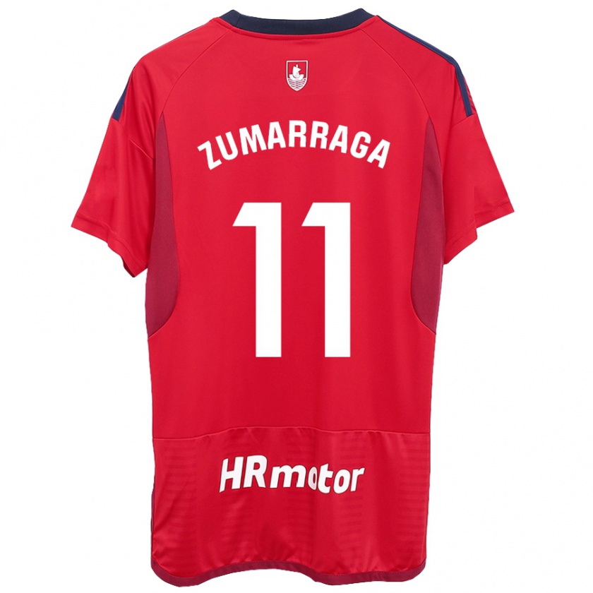 Kandiny Herren Aitana Zumárraga Garde #11 Rot Heimtrikot Trikot 2023/24 T-Shirt