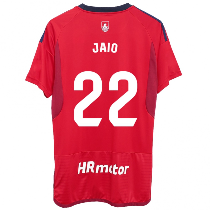 Kandiny Herren Jaione Larraiotz Senosiain #22 Rot Heimtrikot Trikot 2023/24 T-Shirt