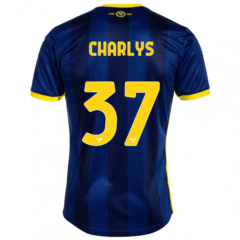 Kandiny Herren Charlys #37 Marine Heimtrikot Trikot 2023/24 T-Shirt