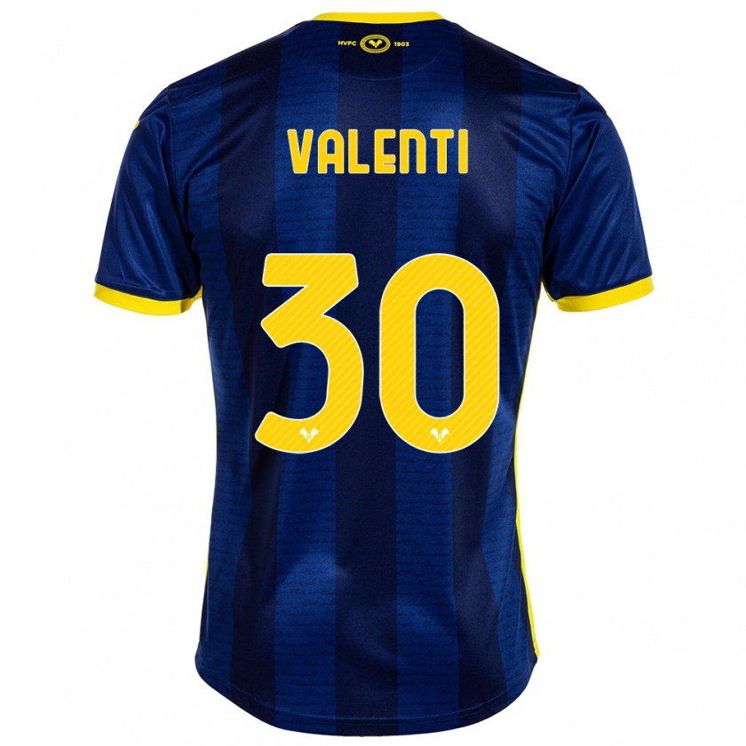 Kandiny Herren Francesco Valenti #30 Marine Heimtrikot Trikot 2023/24 T-Shirt