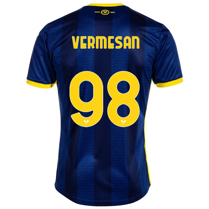 Kandiny Herren Ioan Vermesan #98 Marine Heimtrikot Trikot 2023/24 T-Shirt