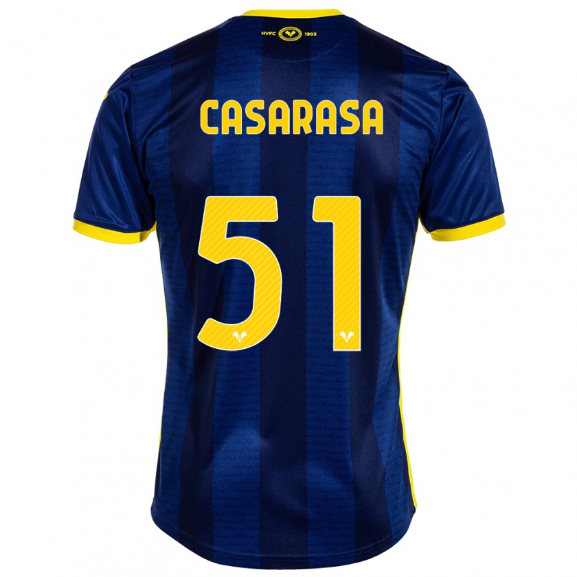 Kandiny Herren Asia Casarasa #51 Marine Heimtrikot Trikot 2023/24 T-Shirt