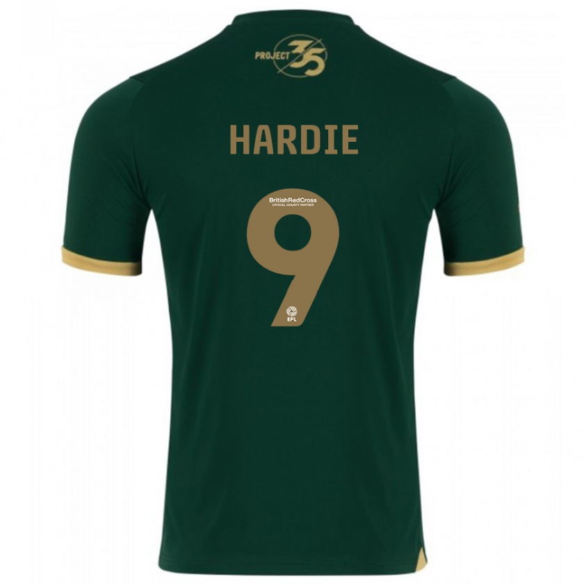 Kandiny Herren Ryan Hardie #9 Grün Heimtrikot Trikot 2023/24 T-Shirt