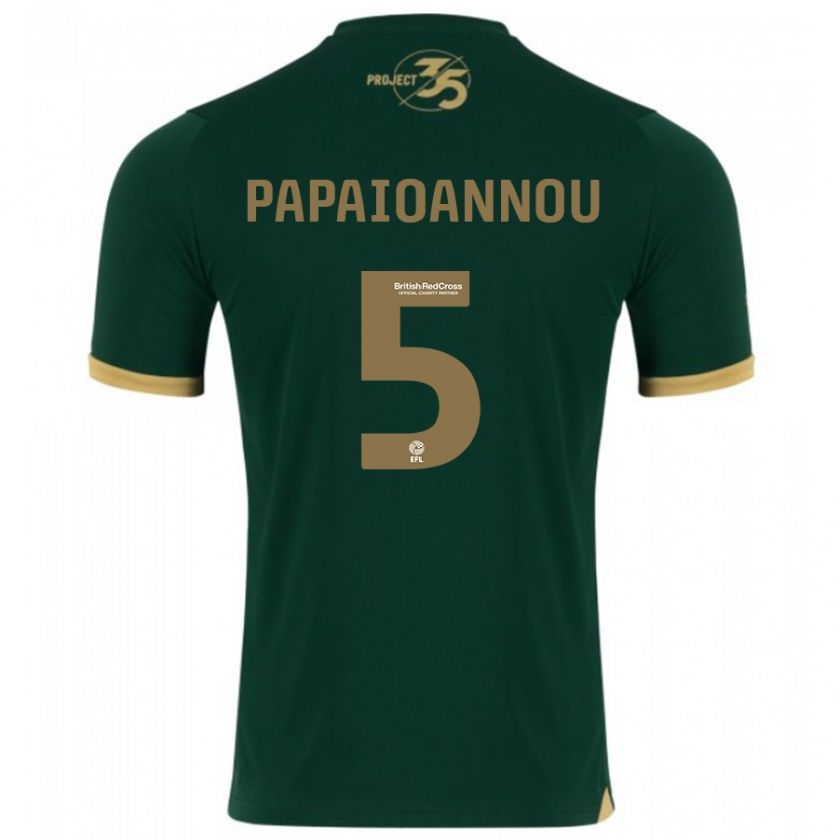 Kandiny Herren Panagiota Papaioannou #5 Grün Heimtrikot Trikot 2023/24 T-Shirt