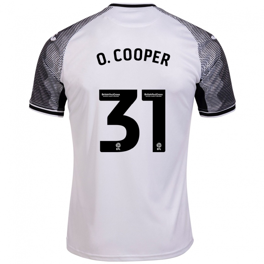 Kandiny Herren Oliver Cooper #31 Weiß Heimtrikot Trikot 2023/24 T-Shirt