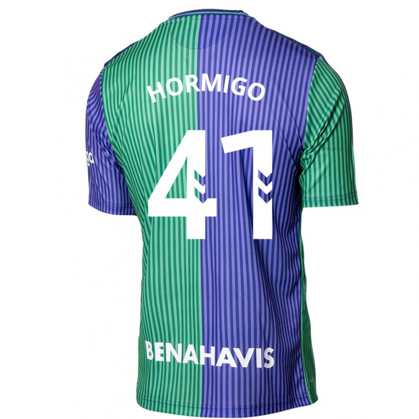 Kandiny Herren Cintia Hormigo #41 Grün Blau Auswärtstrikot Trikot 2023/24 T-Shirt