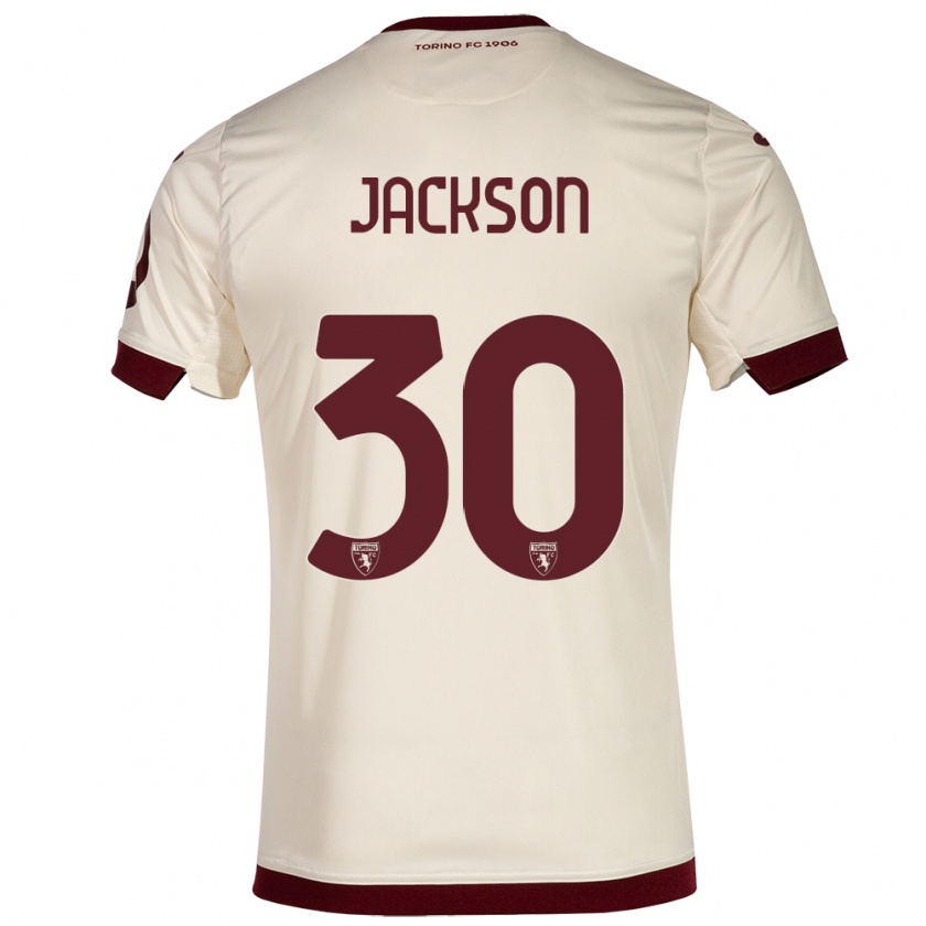 Kandiny Herren Michael Jackson #30 Sekt Auswärtstrikot Trikot 2023/24 T-Shirt