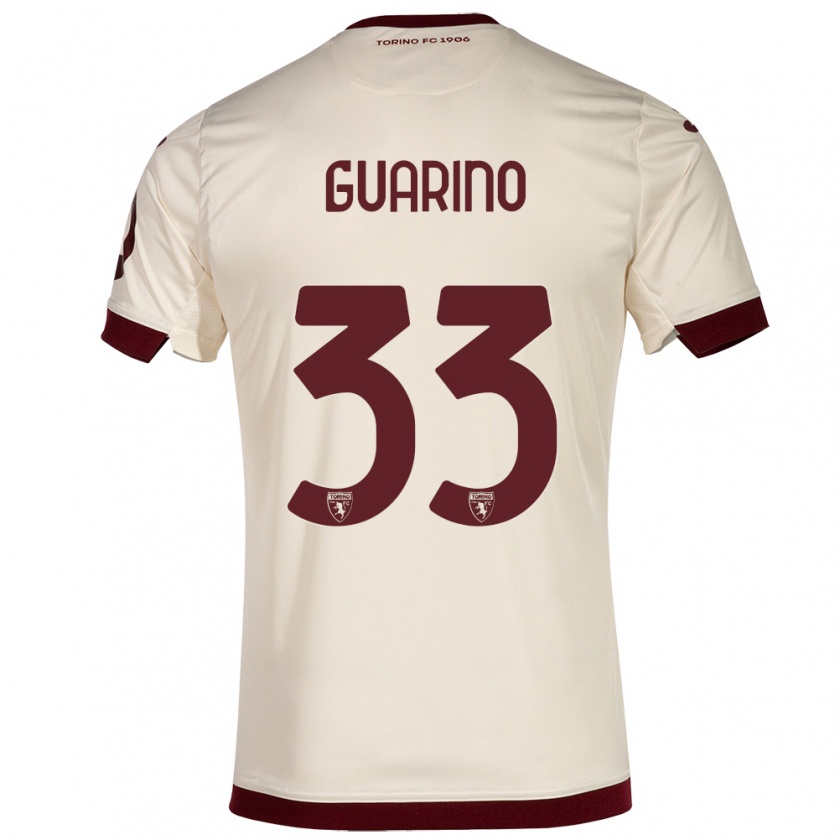 Kandiny Herren Rita Guarino #33 Sekt Auswärtstrikot Trikot 2023/24 T-Shirt