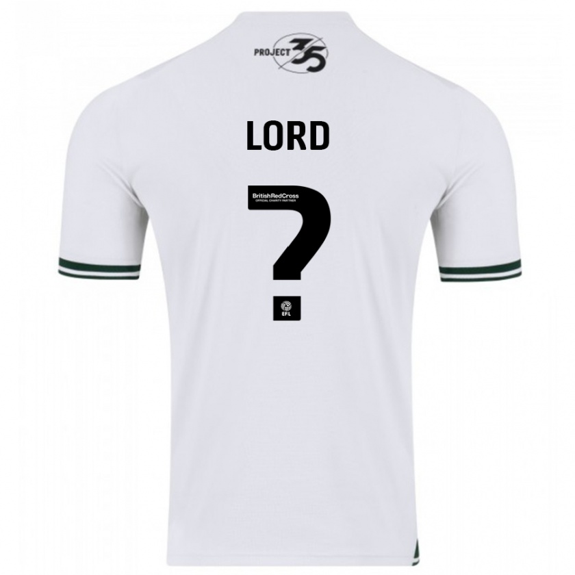 Kandiny Herren Sam Lord #0 Weiß Auswärtstrikot Trikot 2023/24 T-Shirt