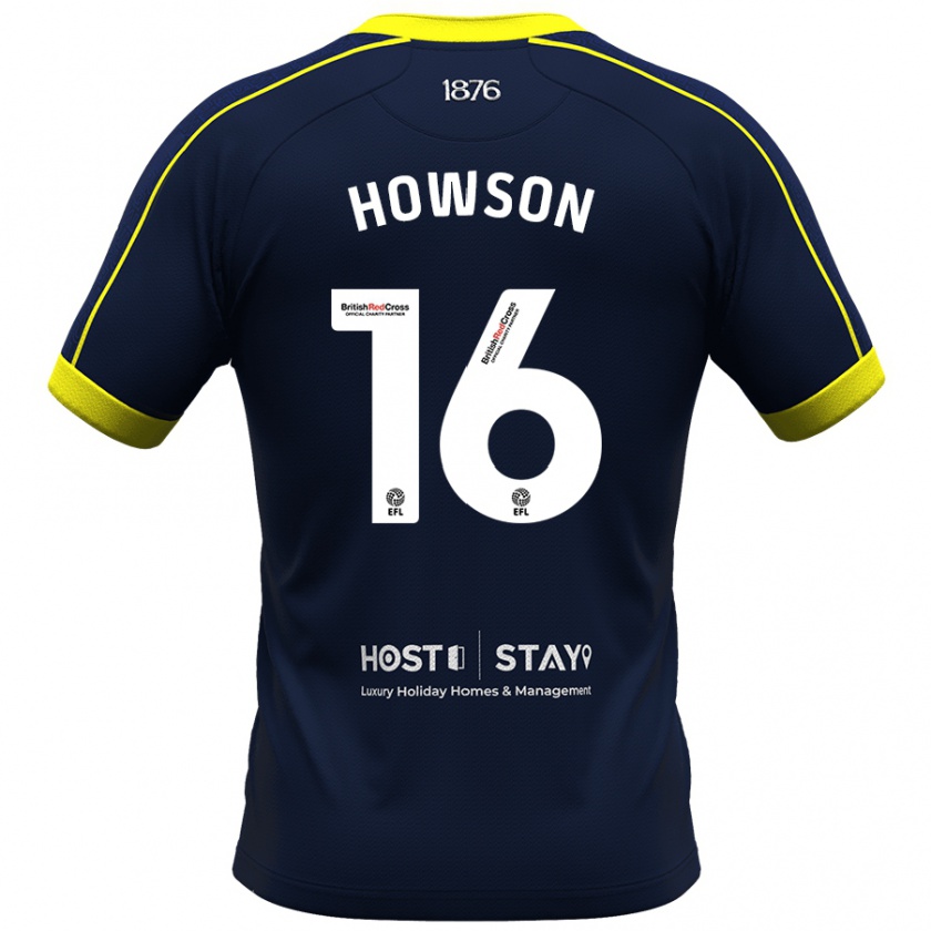 Kandiny Herren Jonathan Howson #16 Marine Auswärtstrikot Trikot 2023/24 T-Shirt