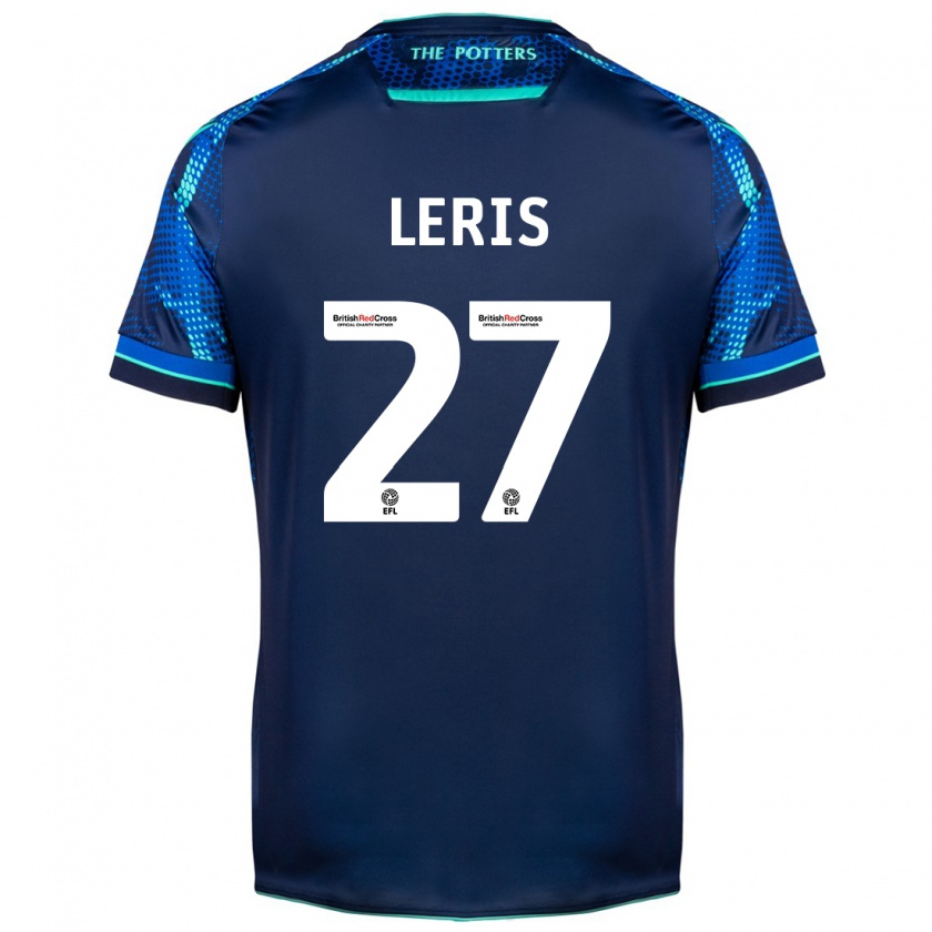 Kandiny Herren Mehdi Léris #27 Marine Auswärtstrikot Trikot 2023/24 T-Shirt