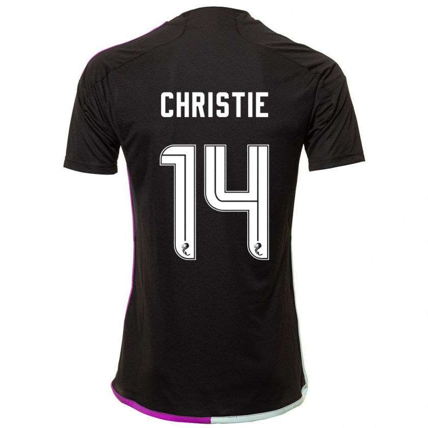 Kandiny Herren Mya Christie #14 Schwarz Auswärtstrikot Trikot 2023/24 T-Shirt