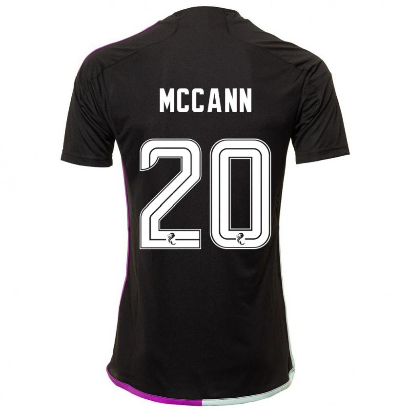 Kandiny Herren Annalisa Mccann #20 Schwarz Auswärtstrikot Trikot 2023/24 T-Shirt