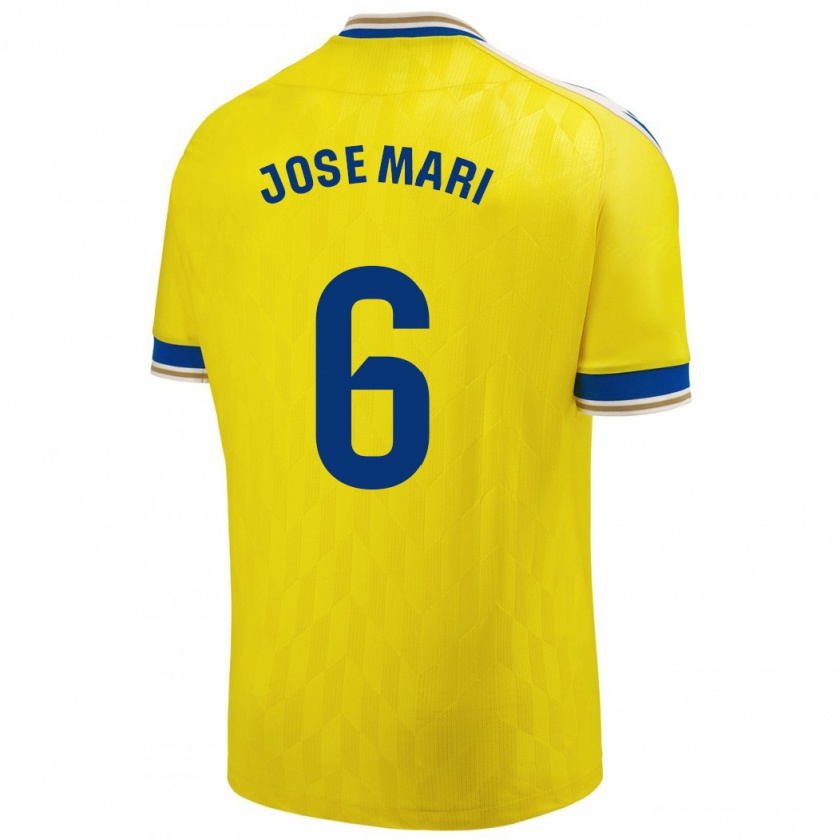 Kandiny Damen José Mari #6 Gelb Heimtrikot Trikot 2023/24 T-Shirt