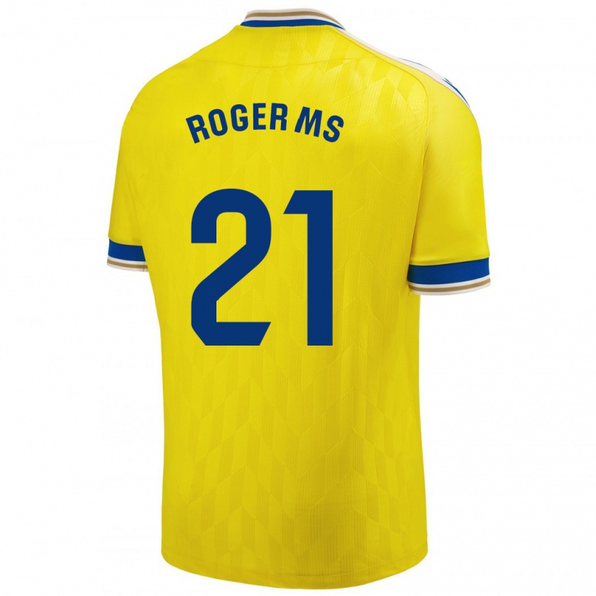 Kandiny Damen Roger Martí #21 Gelb Heimtrikot Trikot 2023/24 T-Shirt