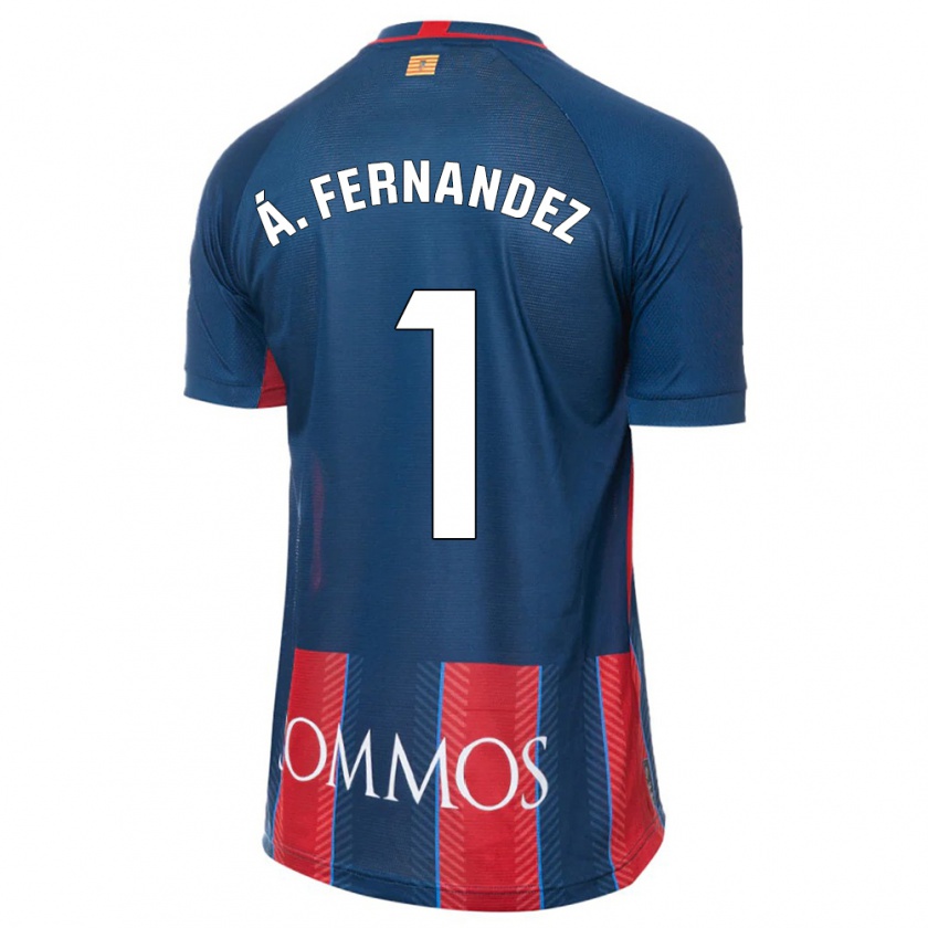 Kandiny Damen Álvaro Fernández #1 Marine Heimtrikot Trikot 2023/24 T-Shirt