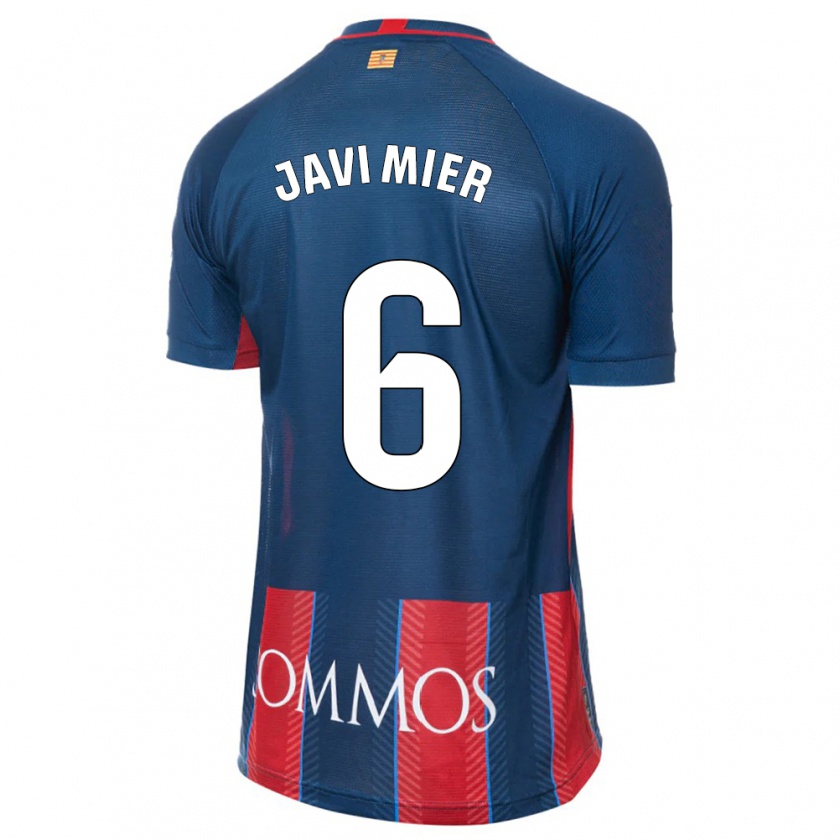 Kandiny Damen Javi Mier #6 Marine Heimtrikot Trikot 2023/24 T-Shirt