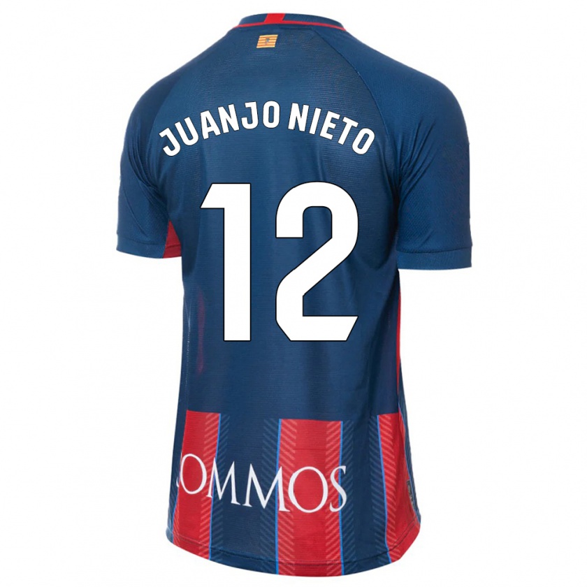 Kandiny Damen Juanjo Nieto #12 Marine Heimtrikot Trikot 2023/24 T-Shirt