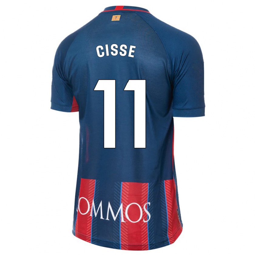 Kandiny Damen Bakary Cissé #11 Marine Heimtrikot Trikot 2023/24 T-Shirt