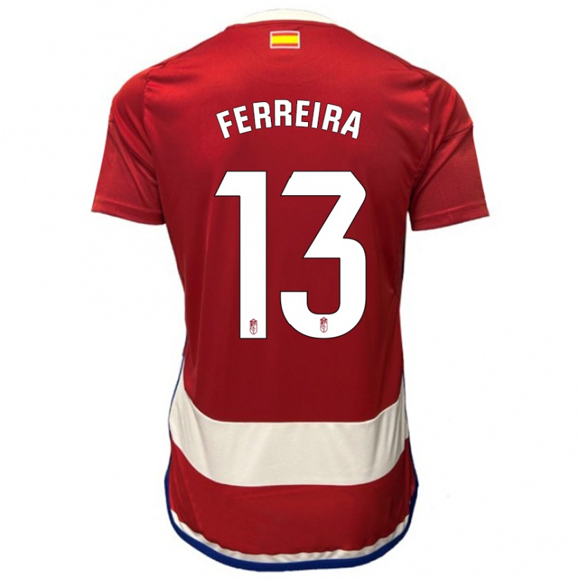 Kandiny Damen André Ferreira #13 Rot Heimtrikot Trikot 2023/24 T-Shirt