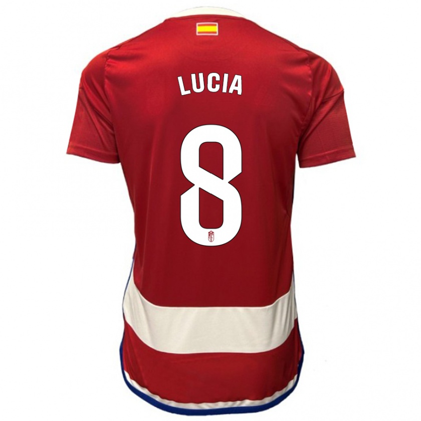 Kandiny Damen Lucía Martínez #8 Rot Heimtrikot Trikot 2023/24 T-Shirt