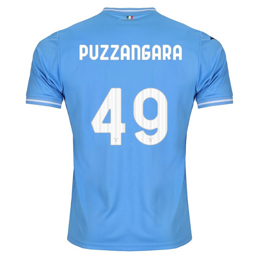 Kandiny Damen Angelo Antonio Puzzangara #49 Blau Heimtrikot Trikot 2023/24 T-Shirt