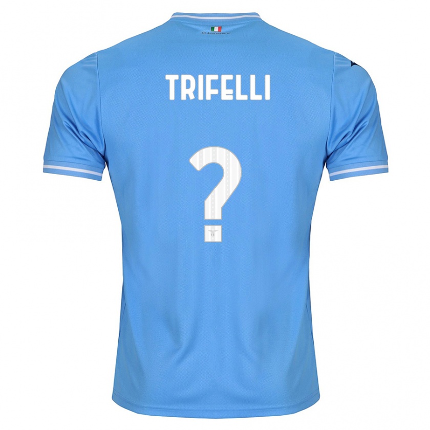 Kandiny Damen Cristiano Trifelli #0 Blau Heimtrikot Trikot 2023/24 T-Shirt