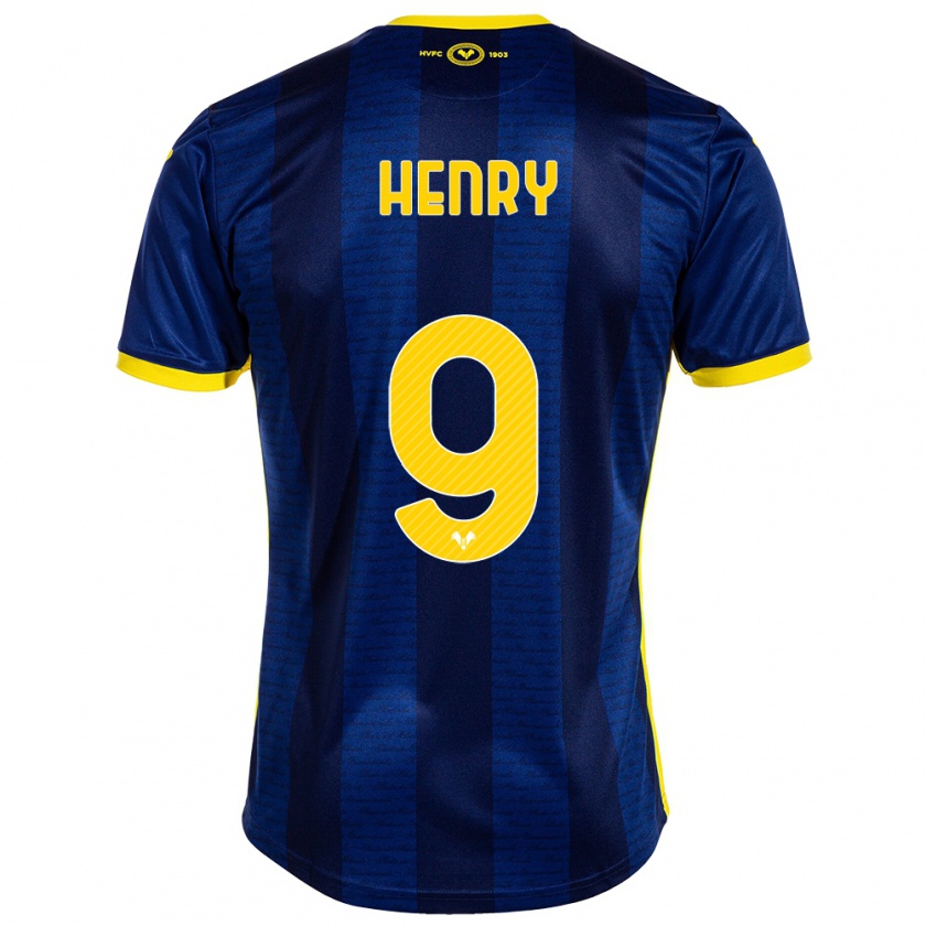 Kandiny Damen Thomas Henry #9 Marine Heimtrikot Trikot 2023/24 T-Shirt