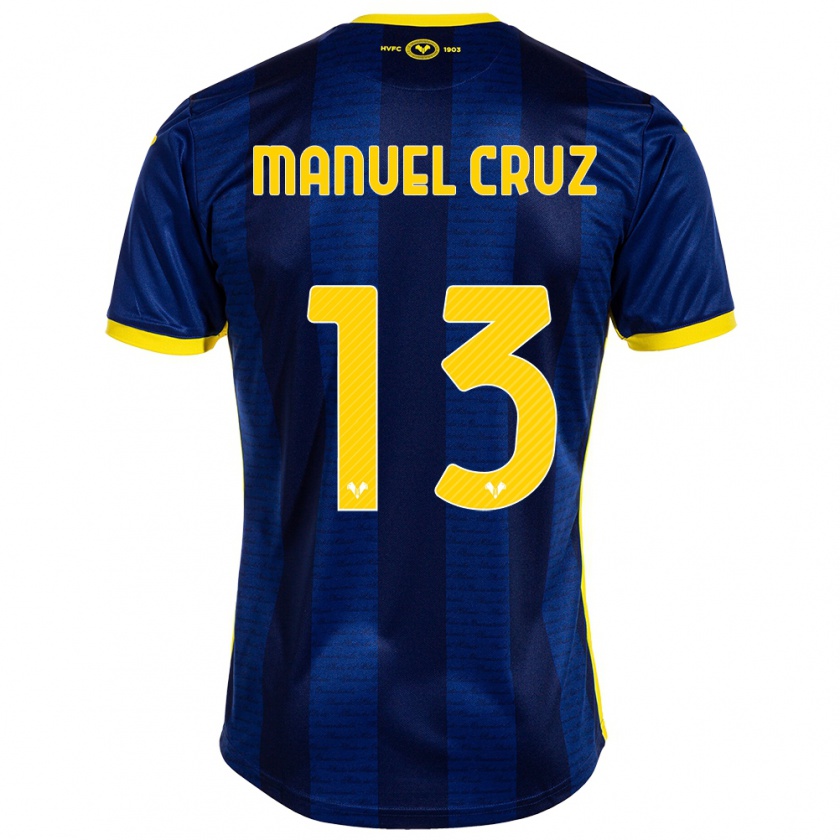 Kandiny Damen Juan Manuel Cruz #13 Marine Heimtrikot Trikot 2023/24 T-Shirt