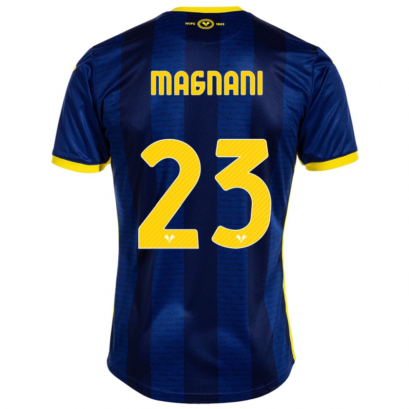 Kandiny Damen Giangiacomo Magnani #23 Marine Heimtrikot Trikot 2023/24 T-Shirt