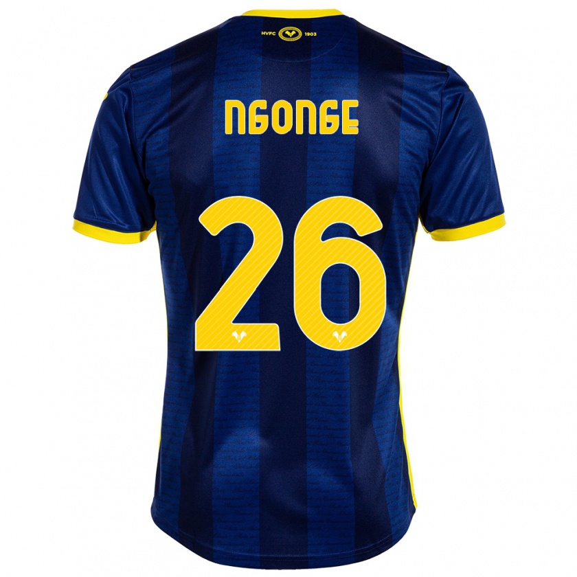 Kandiny Damen Cyril Ngonge #26 Marine Heimtrikot Trikot 2023/24 T-Shirt