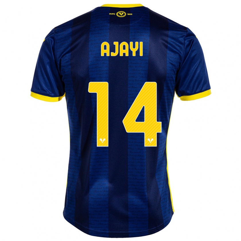 Kandiny Damen Junior Ajayi #14 Marine Heimtrikot Trikot 2023/24 T-Shirt