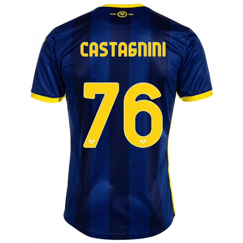 Kandiny Damen Mirko Castagnini #76 Marine Heimtrikot Trikot 2023/24 T-Shirt