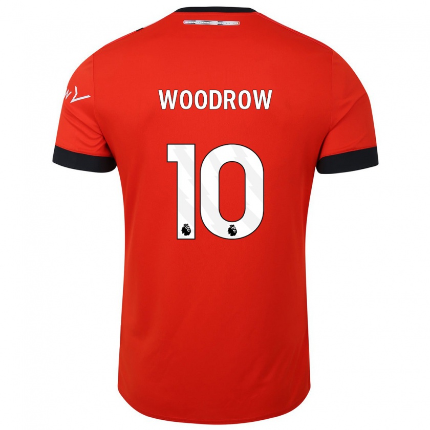 Kandiny Damen Cauley Woodrow #10 Rot Heimtrikot Trikot 2023/24 T-Shirt