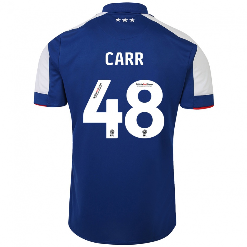 Kandiny Damen Ryan Carr #48 Blau Heimtrikot Trikot 2023/24 T-Shirt