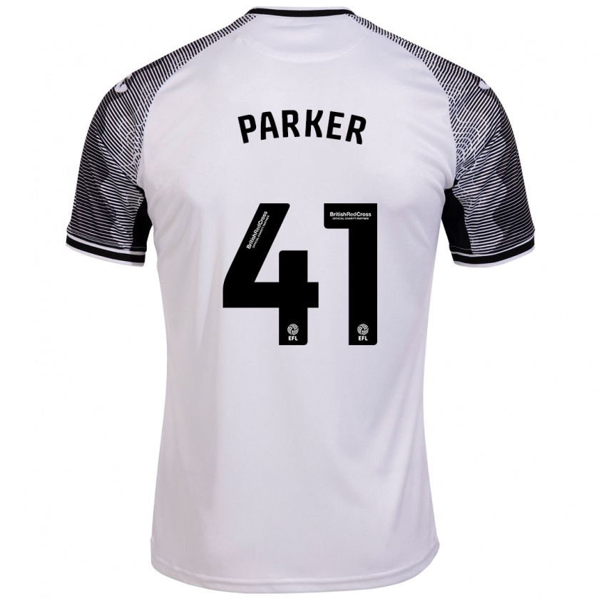 Kandiny Damen Sam Parker #41 Weiß Heimtrikot Trikot 2023/24 T-Shirt