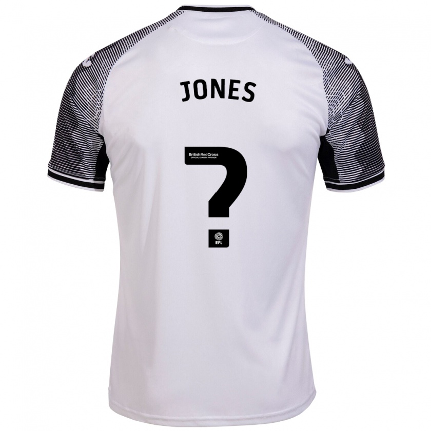 Kandiny Damen Iestyn Jones #0 Weiß Heimtrikot Trikot 2023/24 T-Shirt