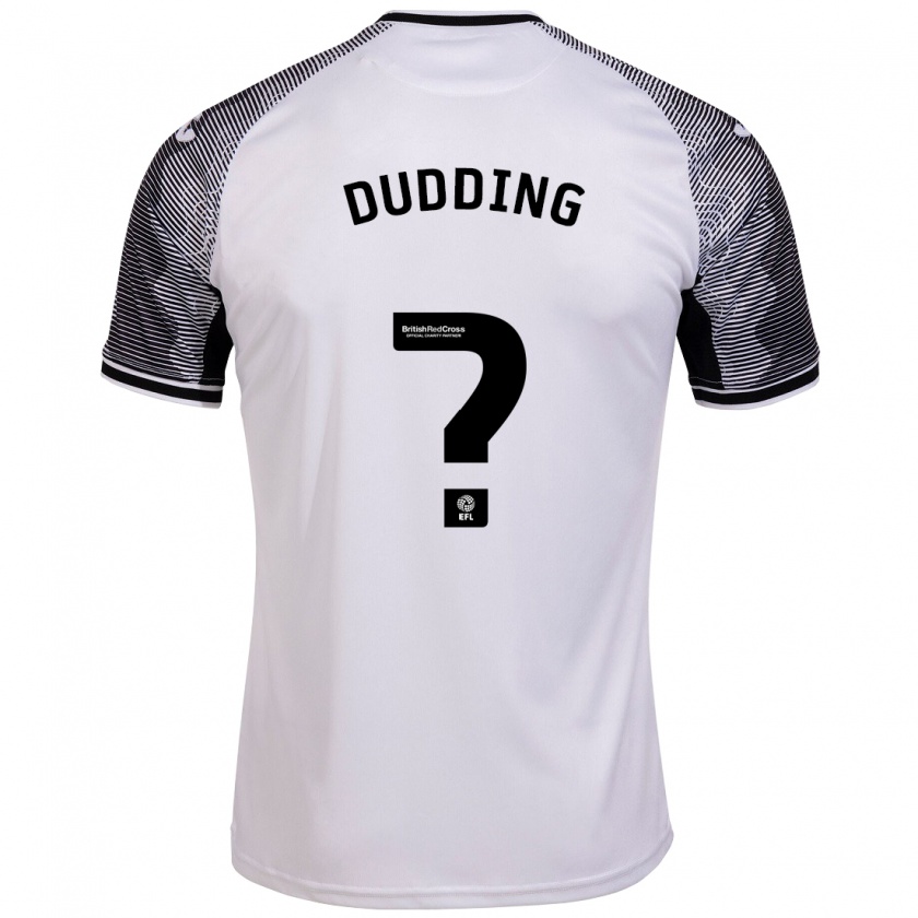 Kandiny Damen Isaac Dudding #0 Weiß Heimtrikot Trikot 2023/24 T-Shirt