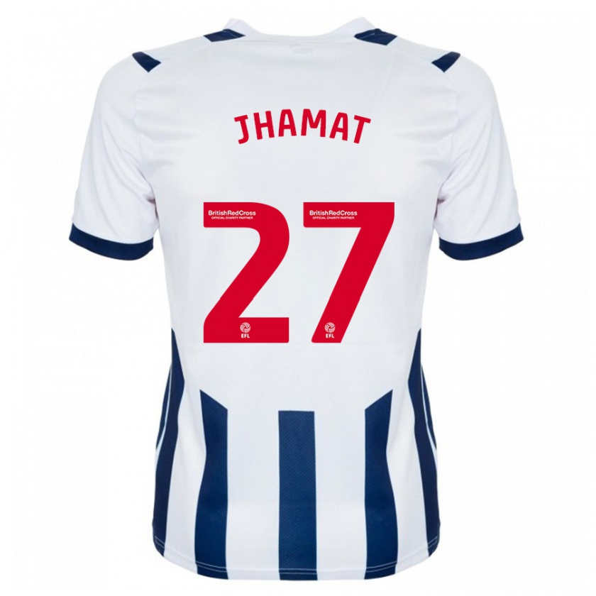 Kandiny Damen Simran Jhamat #27 Weiß Heimtrikot Trikot 2023/24 T-Shirt